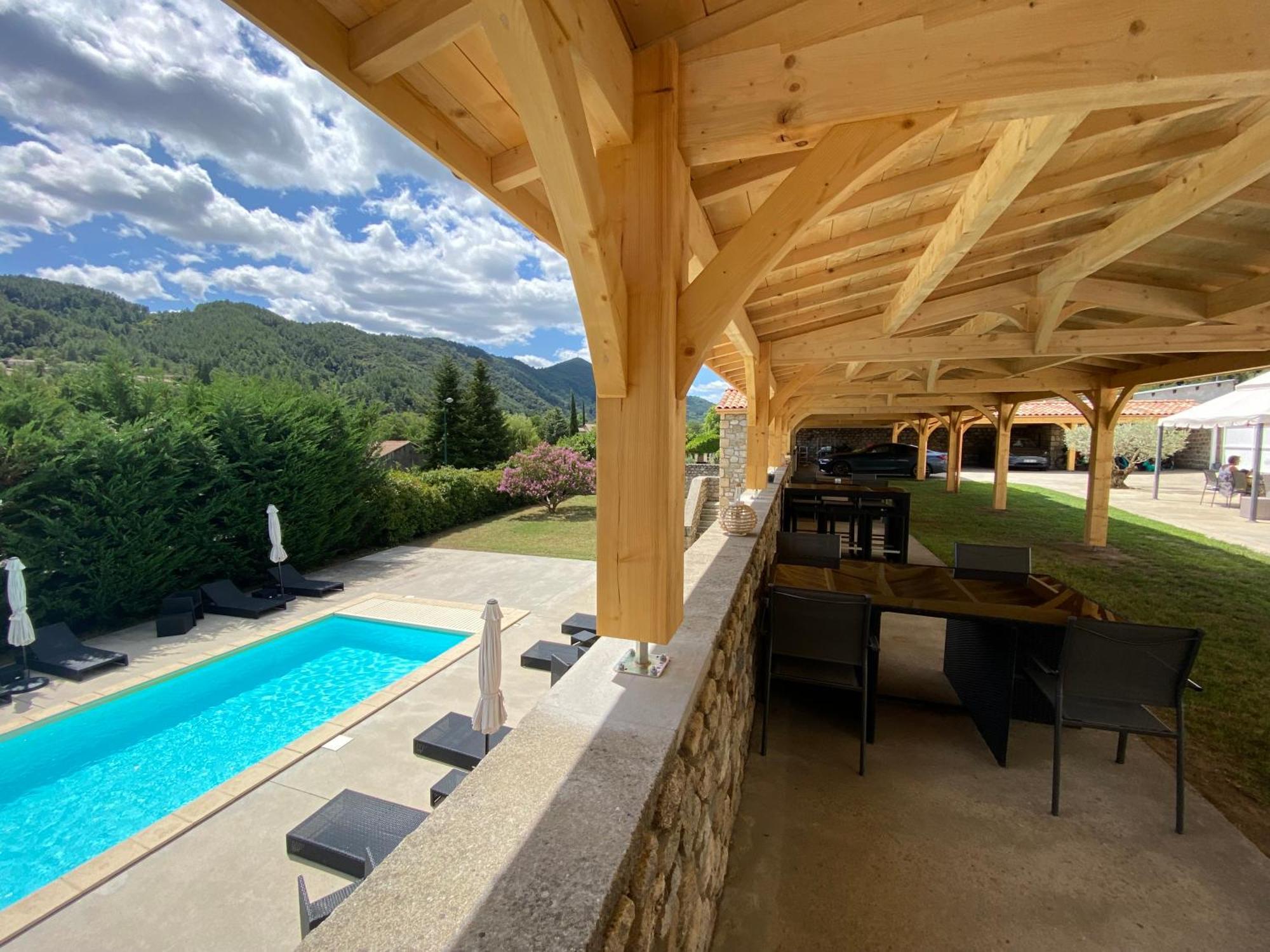 Domaine Les Buis Bed and Breakfast Saint-Fortunat-sur-Eyrieux Buitenkant foto