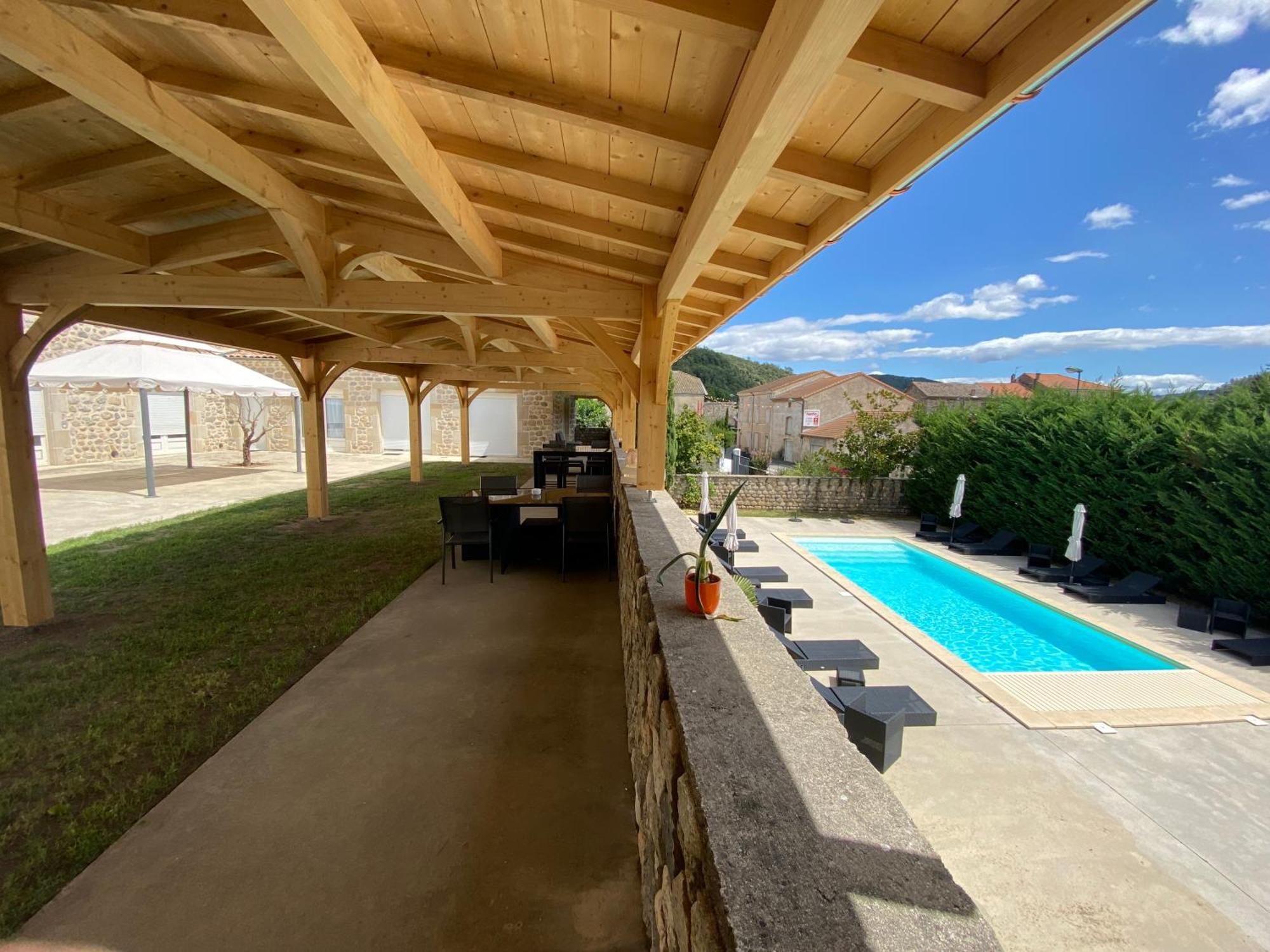Domaine Les Buis Bed and Breakfast Saint-Fortunat-sur-Eyrieux Buitenkant foto