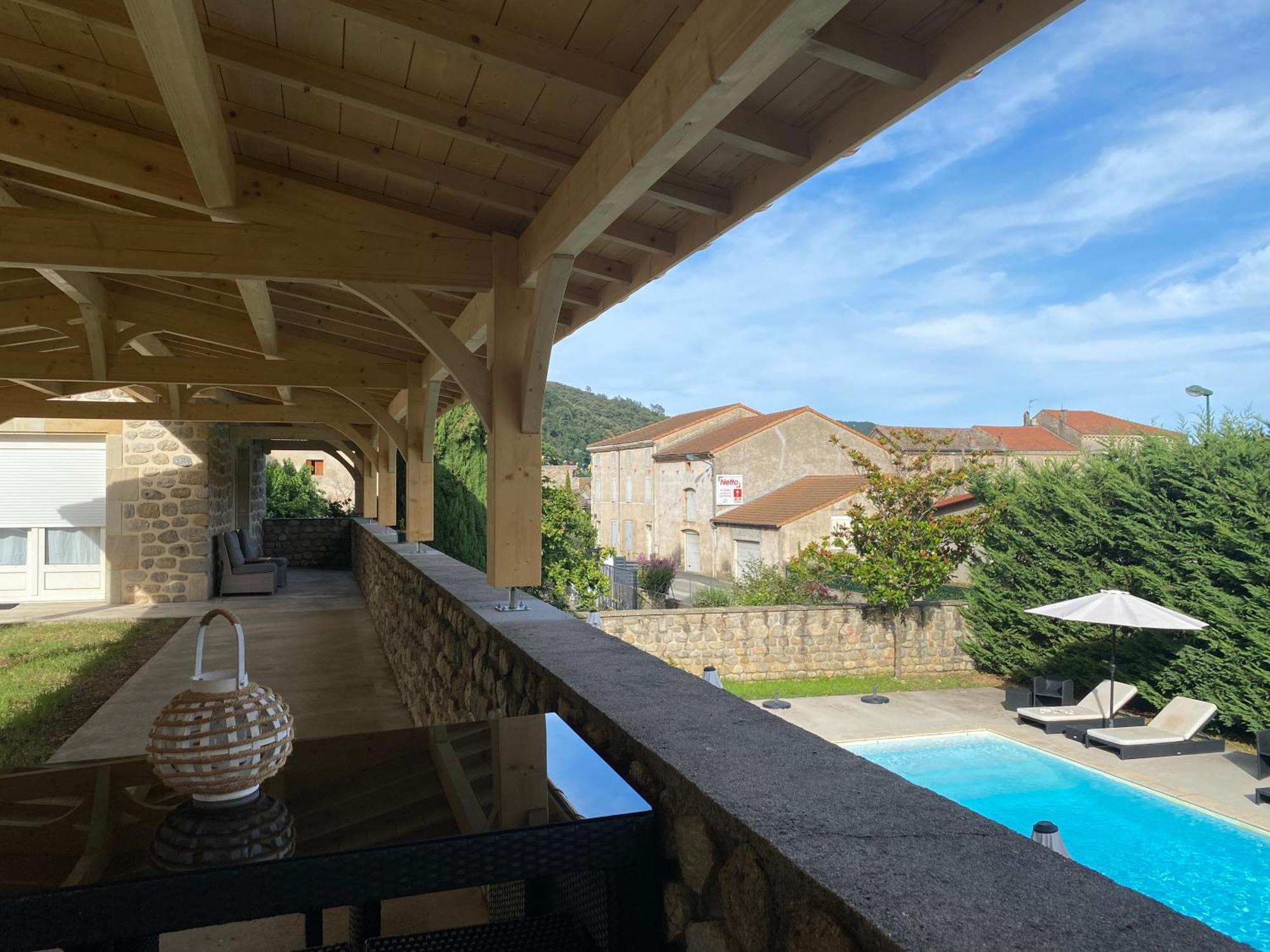 Domaine Les Buis Bed and Breakfast Saint-Fortunat-sur-Eyrieux Buitenkant foto